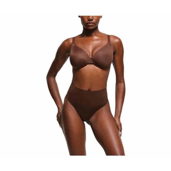 SKIMS SMOOTHING INTIMATES FULL COVERAGE BRA SIZE 40H IN COCOA NWT $56 - Picture 5 of 9
